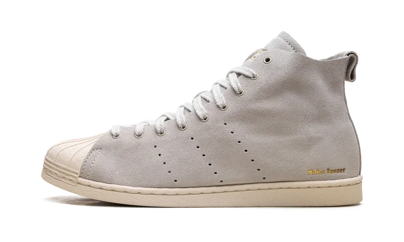 Adidas Superstar Hi “Wales Bonner – Mist Stone” | JQ7633