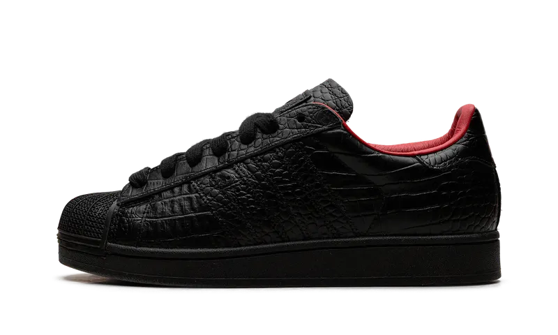 Adidas Superstar II “Core Black” “Core Black / Core Black / Better Scarlet” | IH9310