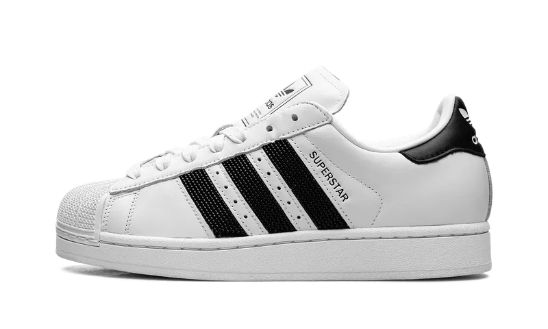 Adidas Superstar II “White Black Beaded Stripes” “Cloud White / Core Black / Cloud White” | JP9678