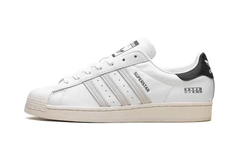 Adidas Superstar “Size Tag – Cloud White” | FV2808