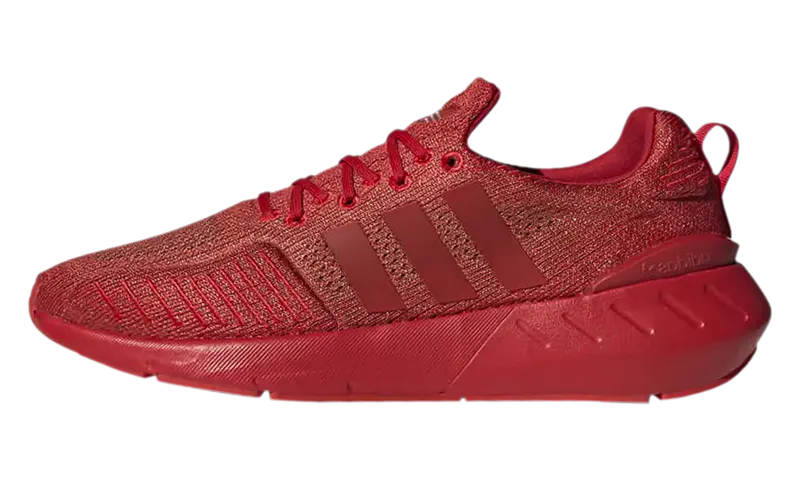 Adidas Swift Run 22 “Vivid Red Altered Amber Cloud White” | GZ3503