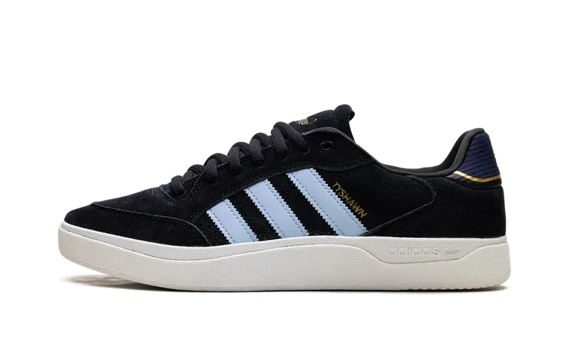 Adidas Tyshawn Low Core Black / Clear Sky / Collegiate Navy | JH8153