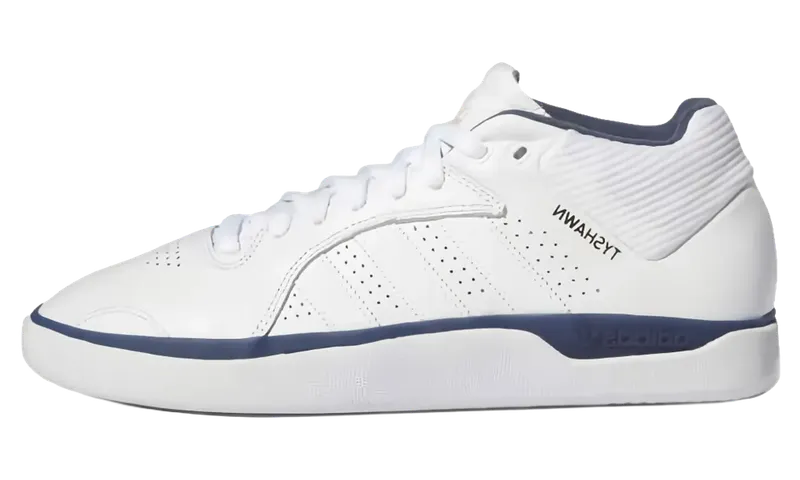 adidas Tyshawn Cloud White / Cloud White / Shadow Navy | GY6949