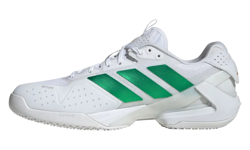 Adidas Ubersonic 5 Tennis “Footwear White / Green / Footwear White” | JP5775
