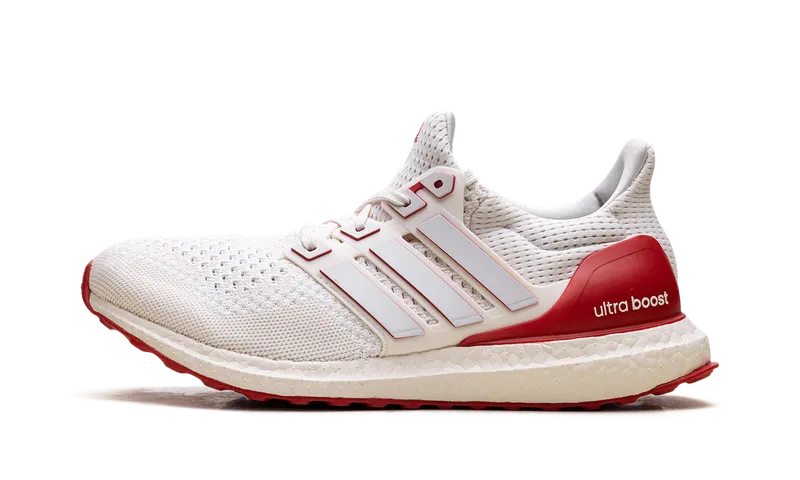 Adidas Ultraboost 1.0 “Chalk White Scarlet” “Chalk White / Cloud White / Better Scarlet” | JR3149