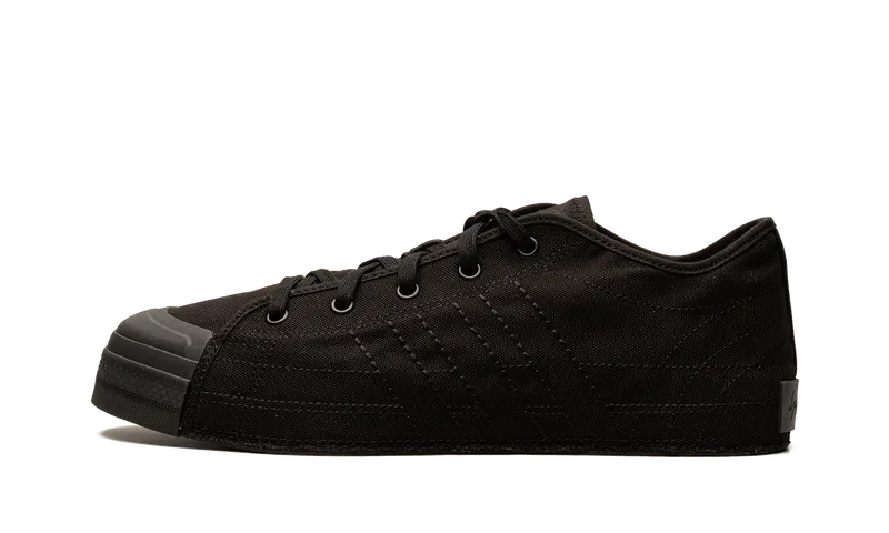 Adidas Y-3 Nizza Lo “Black / Black / Black” | JS0591