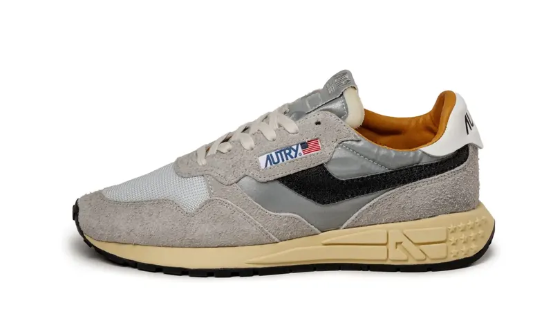 Autry Reelwind Low “Sand Cracked Leather and Nylon” | WWLM-RL04