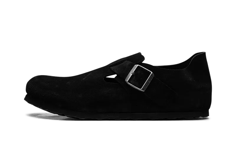 Birkenstock London Suede Leather “Black” | 1028103