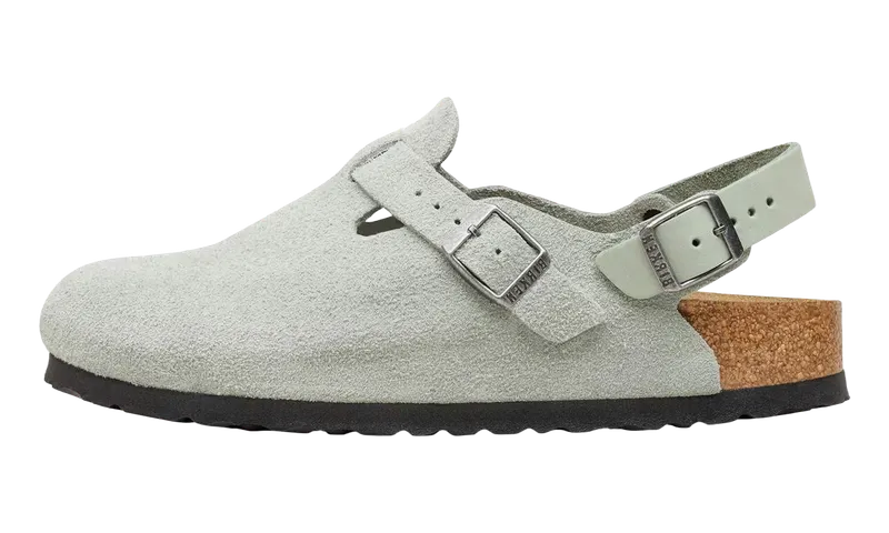 Birkenstock TOKIO SUEDE LEATHER “Pure Sage” | 1031615