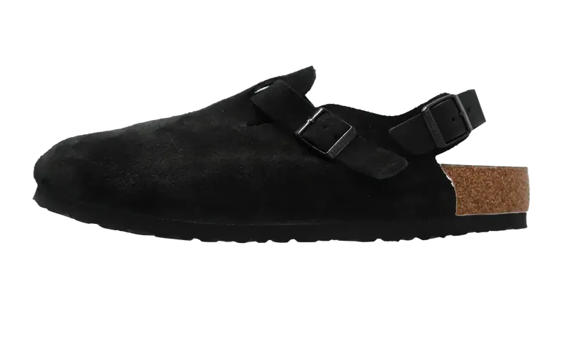 Birkenstock Tokio II Suede Leather “Black” – 1028337 | 1028337