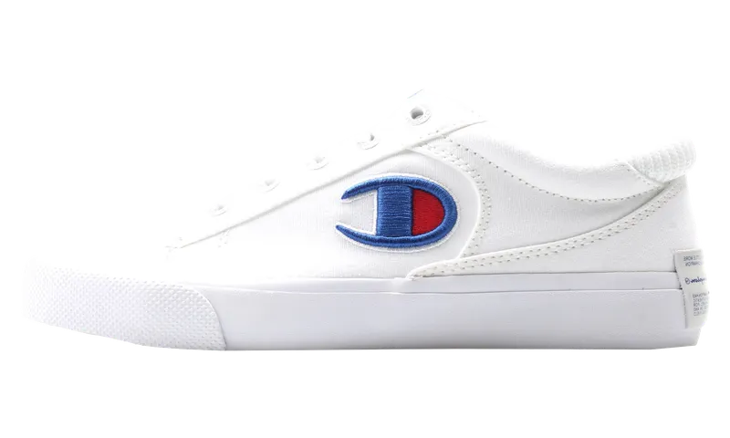 Champion Life™ Fringe Lo Canvas Sneakers GS “White” | CP100551Y