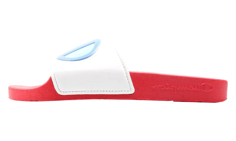 Champion Life™ IPO Color Block Slides “White / Multicolor” | CM100330W