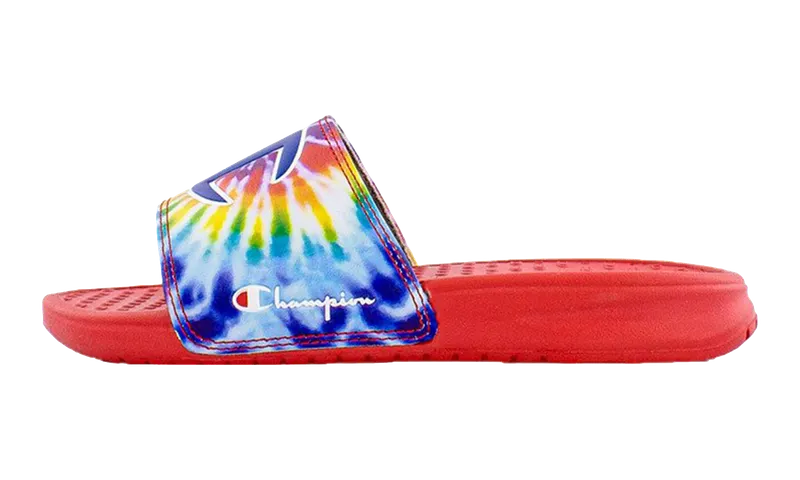 Champion Super Slides Tie Dye PS “Rainbow” | CP101196P