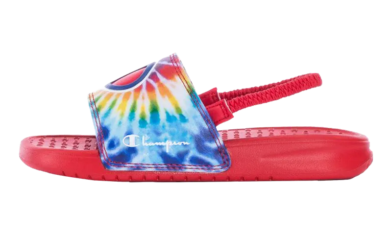 Champion Super Slides Tie Dye TD “Rainbow” | CP101196T