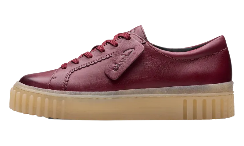 Clarks Mayhill Walk “Burgundy Leather” | 26178853