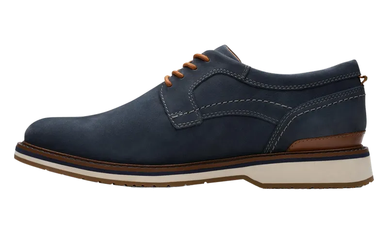 Clarks Monahan Plain “Navy Nubuck” | 26179978