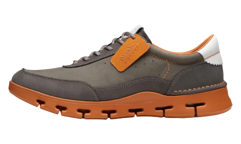 Clarks Nature X One sneakers “Dark Grey Nubuck” | 26170629