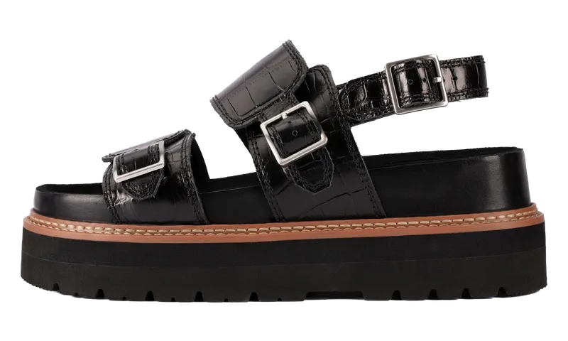 Clarks Orianna Glide Sandal “Black Interest” | 26176641