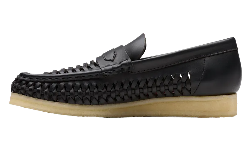 Clarks Originals WB Penny Weave (black leather) – 26180229 | 26180229