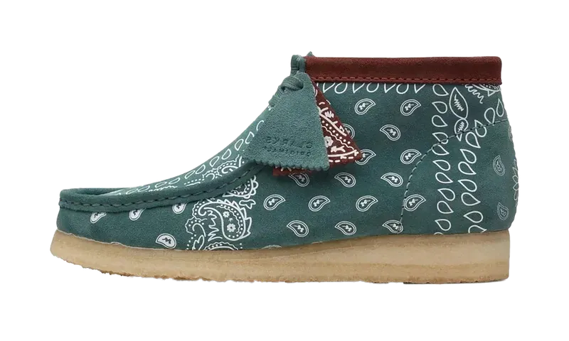 Clarks Originals Wallabee Boot “Green Paisley” | 26168803
