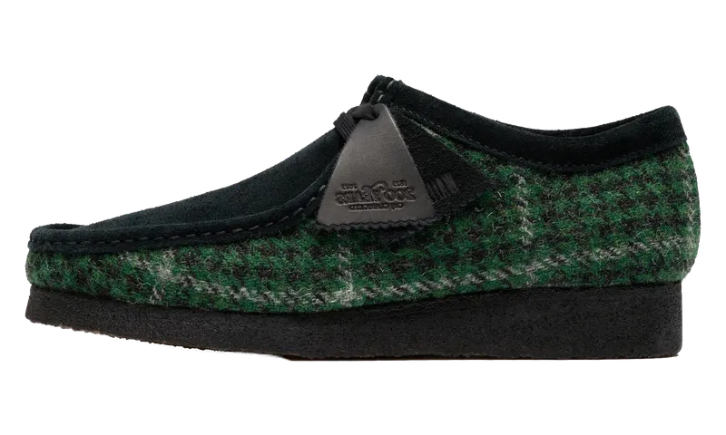 Clarks Originals Wallabee Boot “Green Tweed Combination” | 26182790