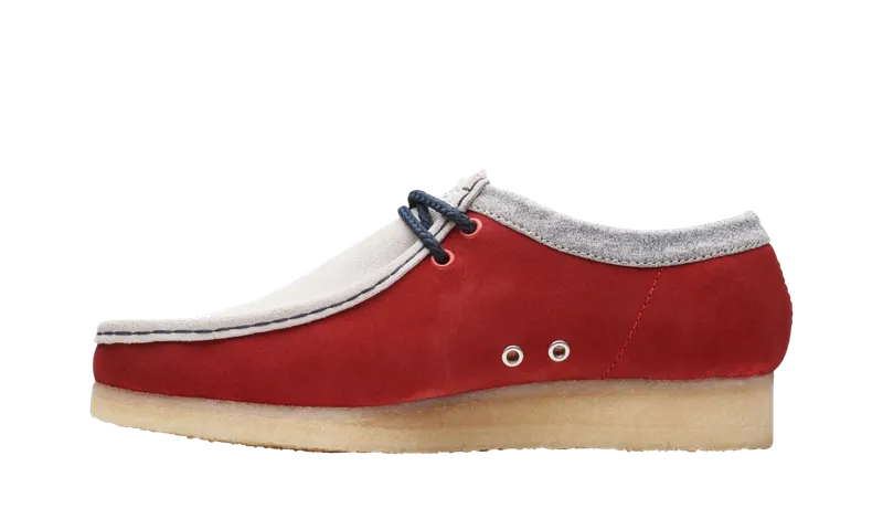 Clarks Originals Wallabee VCY “Red Combi Suede” | 26166291