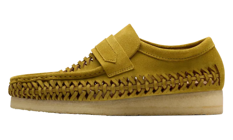 Clarks Originals Wallabee Weave Loafer “Olive Suede” | 26175778
