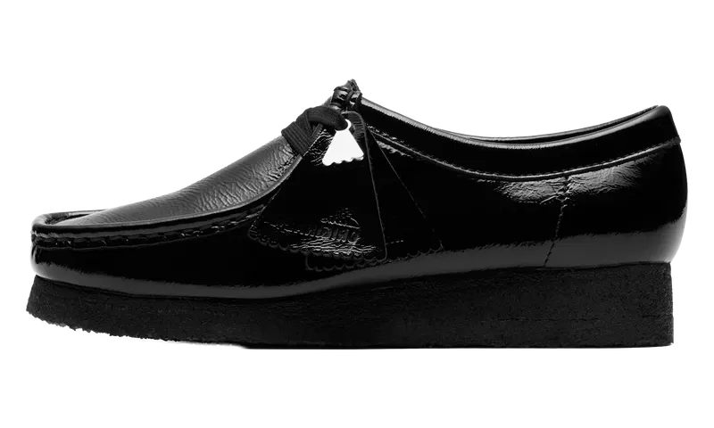 Clarks Originals Wallabee “Black Patent” | 26182760