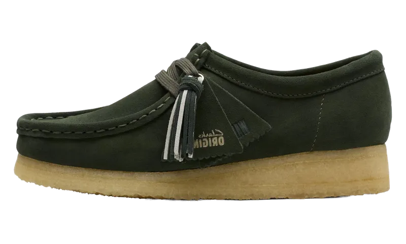 Clarks Originals Wallabee “Forest Green Suede” | 26179318