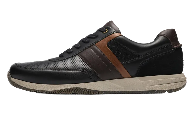Clarks Townview Style “Black Leather” | 26184811