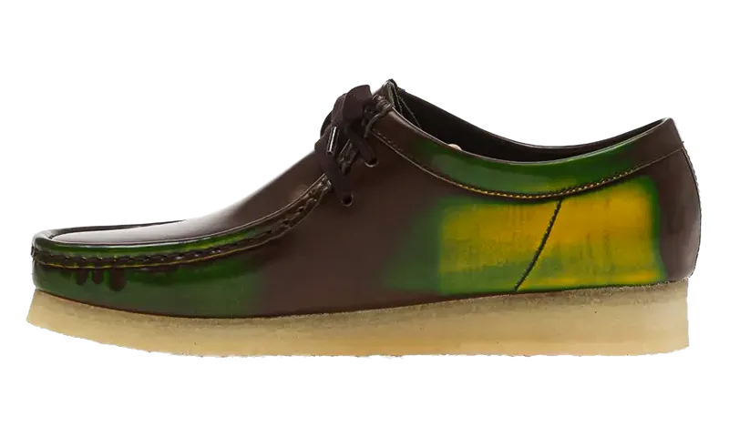 Clarks Wallabee “Brown Brushed Off Green” | 26185669