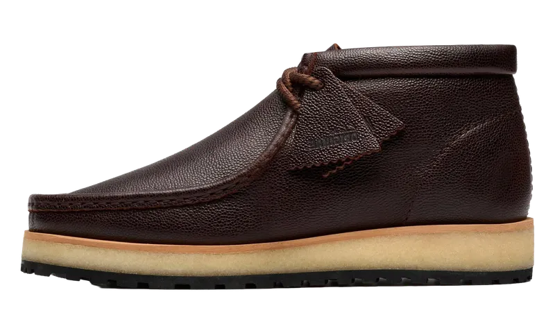 Clarks Wallabee Scout “Brown Scotch Grain” | 26183835