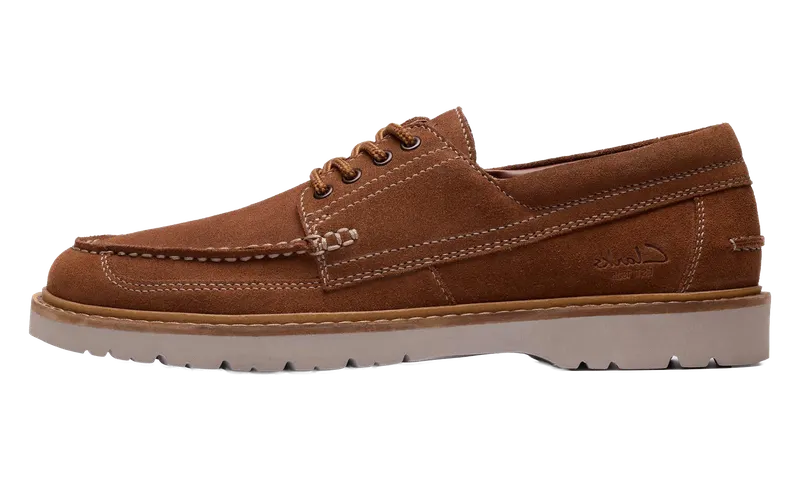Clarks Weltridge Moc “Cola Suede” | 26184529