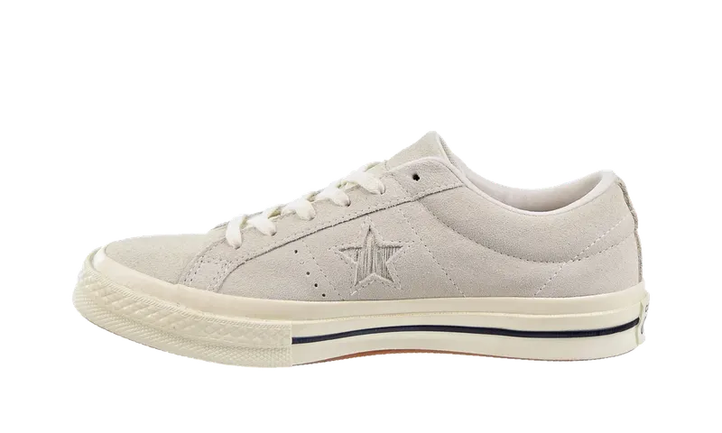 Converse One Star OX “Egret/Gold/Black” | 161542C
