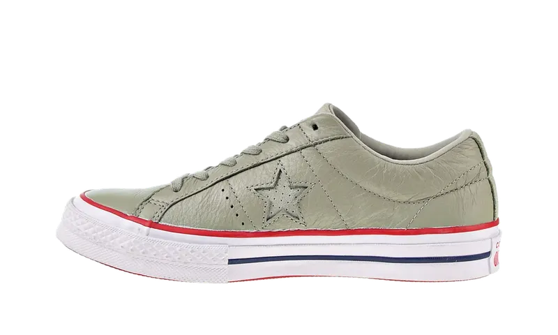 Converse One Star Ox Surplus “Surplus Sage-Gym Red-White” | 160625C