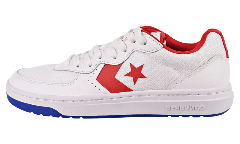 Converse Rival Ox Low “White / Enamel Red / Blue” | 163205C