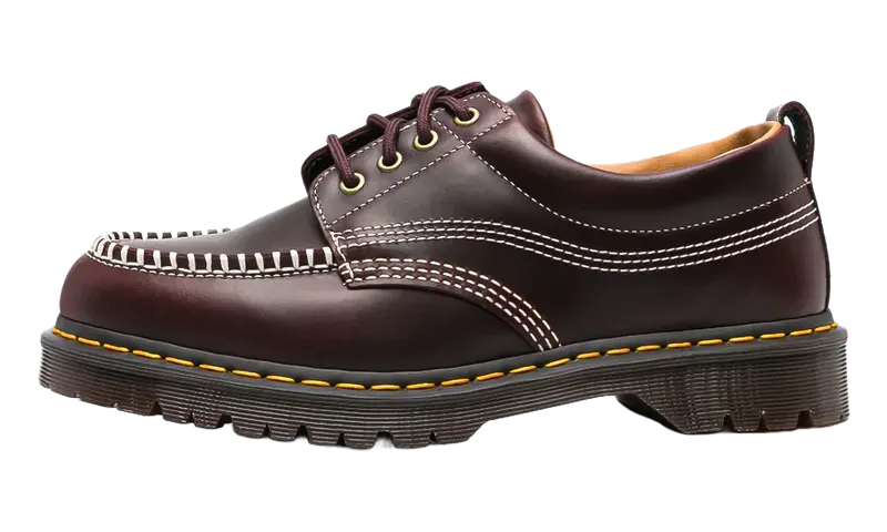 Dr Martens Lowell Leather Moc Toe “Cherry Red – Orleans” | 31817600