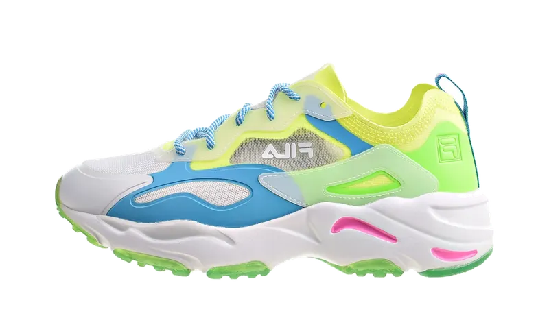 Fila Ray Tracer Lite “Safety Yellow-Green Gecko-Blue Atoll” | 5RM01331-743