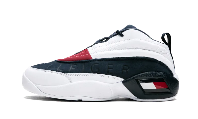 Tommy Hilfiger Skew Lux Basketball Sneaker Kith White | KH9243-100