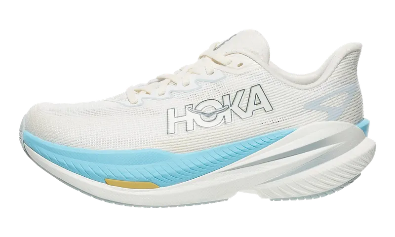 Hoka Mach X 3 “White / Alabaster” | 1168721-WBS