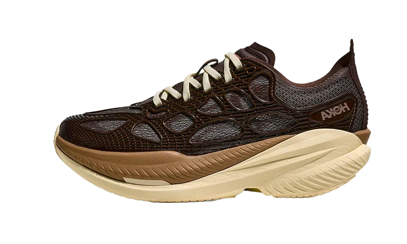 Hoka Mach X Caged “Brown / Beige” | 1168932-WNTM
