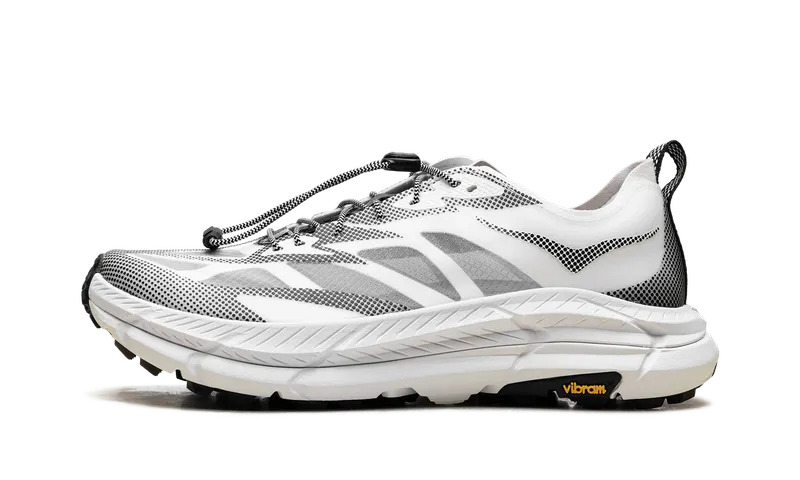 Hoka Mafate Speed 4 Lite TS “White / Black” | 1168971-WBLC