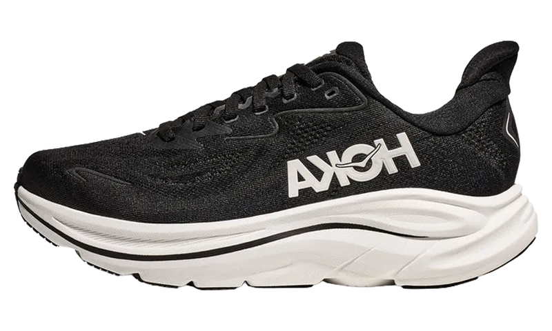 Hoka One Clifton 10 EE-Wide “Black White” | 1162032-BWHT