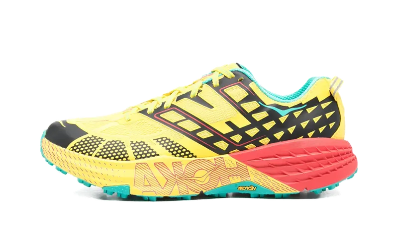 Hoka One Speedgoat 2 “Sour Lemon Black” | 1162710-SRLM