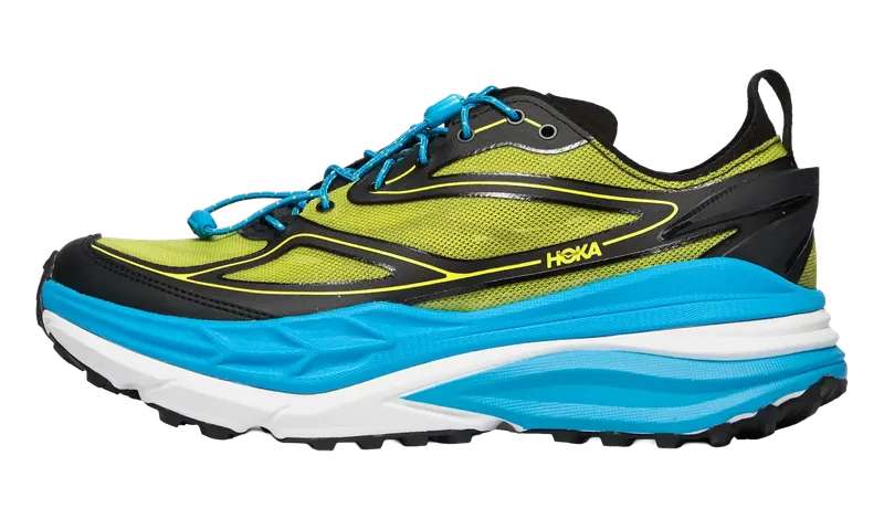 Hoka One Stinson One7 “Black / Skyward Blue” | 1168931-BKSK