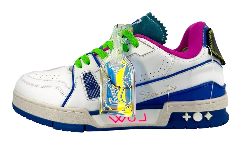 Louis Vuitton Trainer Neon Blue | MS0251