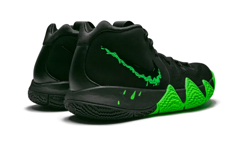 Nike Kyrie 4 “Halloween – BLACK / RAGE GREEN” | 943806-012