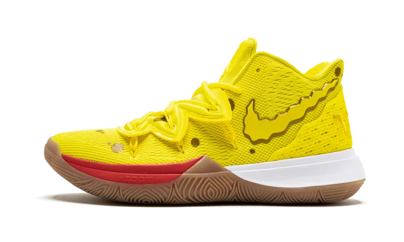 Nike SpongeBob SquarePants x Kyrie 5 ‘SpongeBob’ Opti Yellow/Opti Yellow “Yellow/Red/Gum” | CJ6951-700