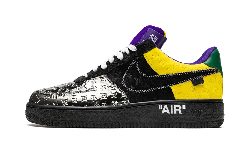 Nike Louis Vuitton Air Force 1 Low “Virgil Abloh – Purple Dusk/Metallic Silver” | 1A9VCC