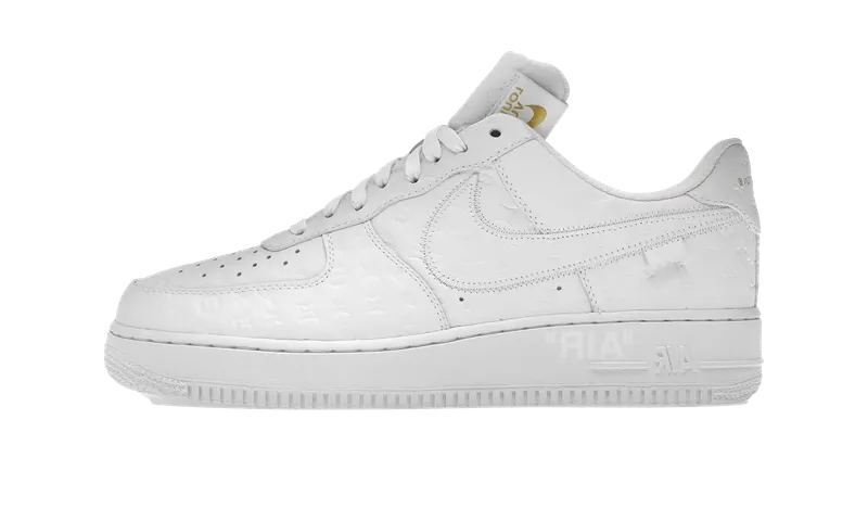 Nike Louis Vuitton Air Force 1 Low “Virgil Abloh – White/White” | 1A9V86